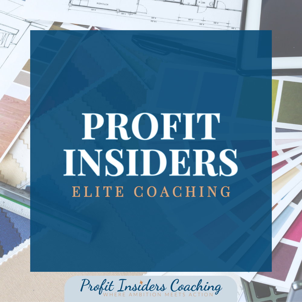 Elite Coaching from Profit Insiders Coaching with Nancy Quinn (Nancy Ganzekaufer) and Lesley Myrick